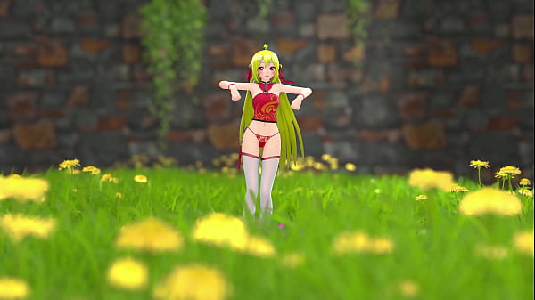 Chinese Girl M22 Hentai Undress Dancing Strip MMD 3D Blonde Hair (CLIP)