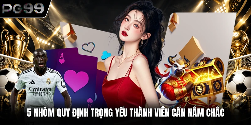 5 nhóm quy định trọng yếu thành viên cần nắm chắc